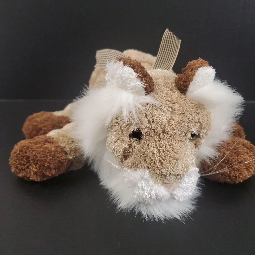 Vintage 2003 Animal Adventure Brown Lion Plush 10